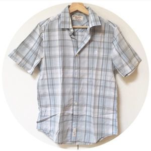 Men’s Penguin Plaid Button Down Shirt